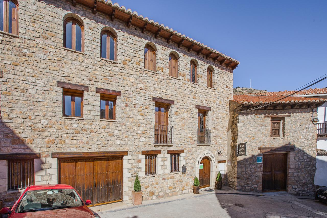 Hostal Antiguo Hospital Linares de Mora 외부 사진