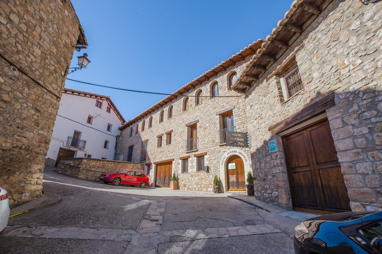 Hostal Antiguo Hospital Linares de Mora 외부 사진