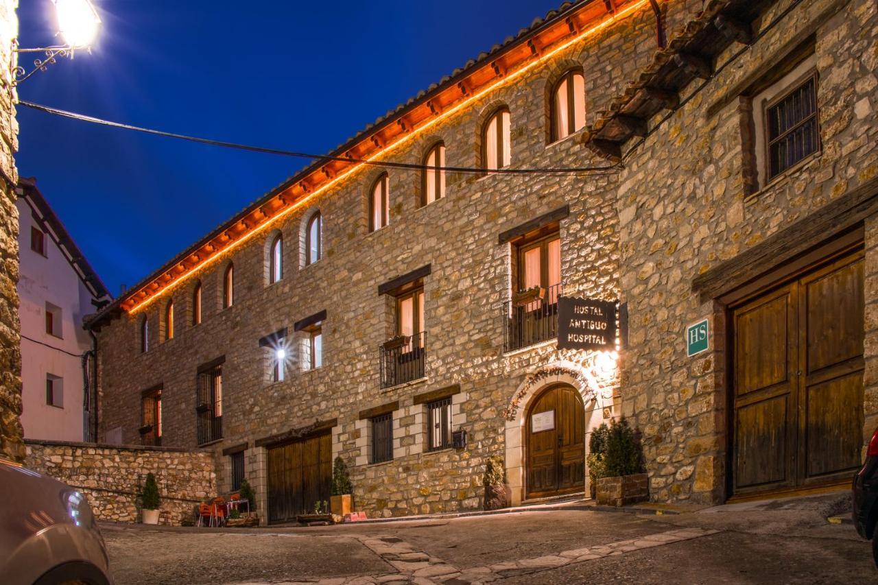 Hostal Antiguo Hospital Linares de Mora 외부 사진